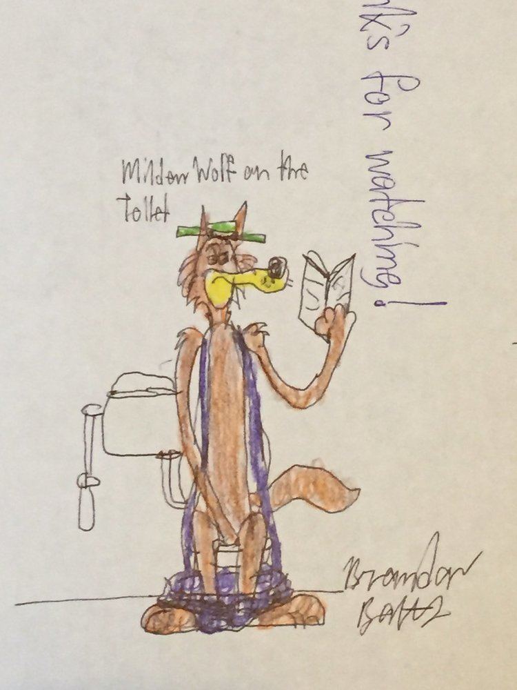 Mildew Wolf Mildew Wolf on the Toilet 2 by BrandonBatts4 on DeviantArt