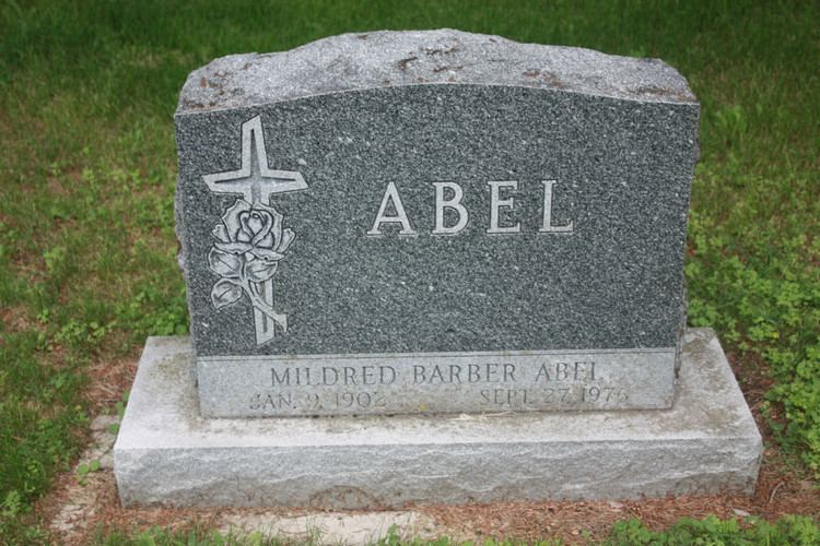 Mildred Barber Abel Mildred Barber Abel 1902 1976 Find A Grave Memorial