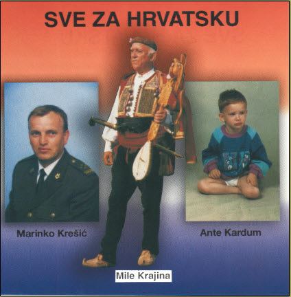 Mile Krajina Mile Krajina Sve za Hrvatsku prednji ovitak CDa