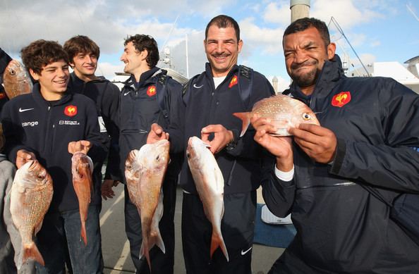 Émile Ntamack Emile Ntamack Pictures France IRB RWC 2011 Fishing Trip