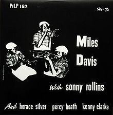 Miles Davis with Sonny Rollins httpsuploadwikimediaorgwikipediaenthumb5