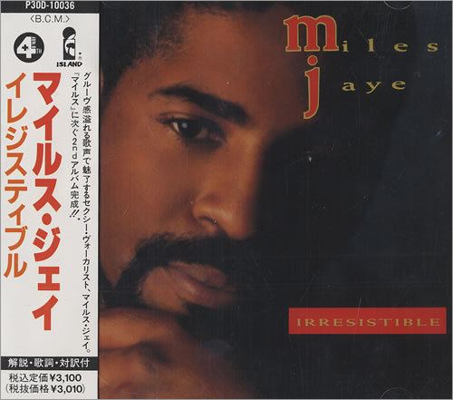 Miles Jaye Miles Jaye Irresistible Japanese Promo CD album CDLP 467447
