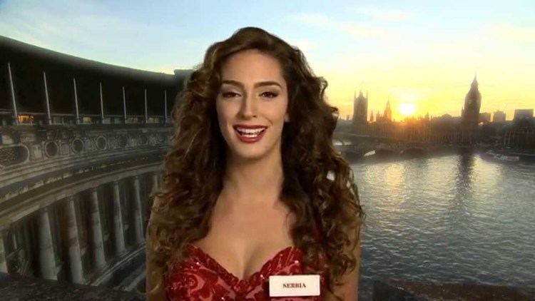 Milica Vukliš SERBIA Milica Vuklis Contestant Profile Miss World 2014 YouTube