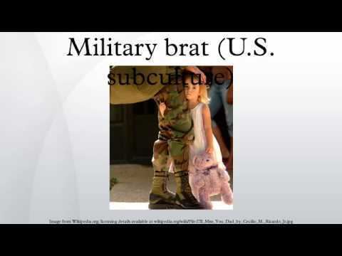 Military brat (U.S. subculture) Military brat US subculture YouTube