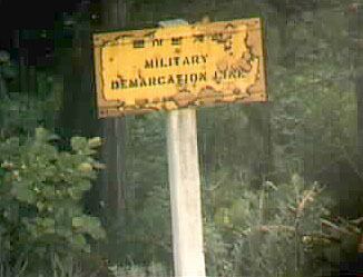 Military Demarcation Line Korean Demilitarized Zone 1987