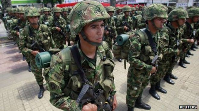 Military Forces of Colombia Colombia39s military faces challenges over peace talks BBC News