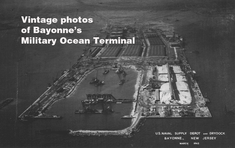 Military Ocean Terminal at Bayonne Vintage photos Bayonne39s former Military Ocean Terminal NJcom