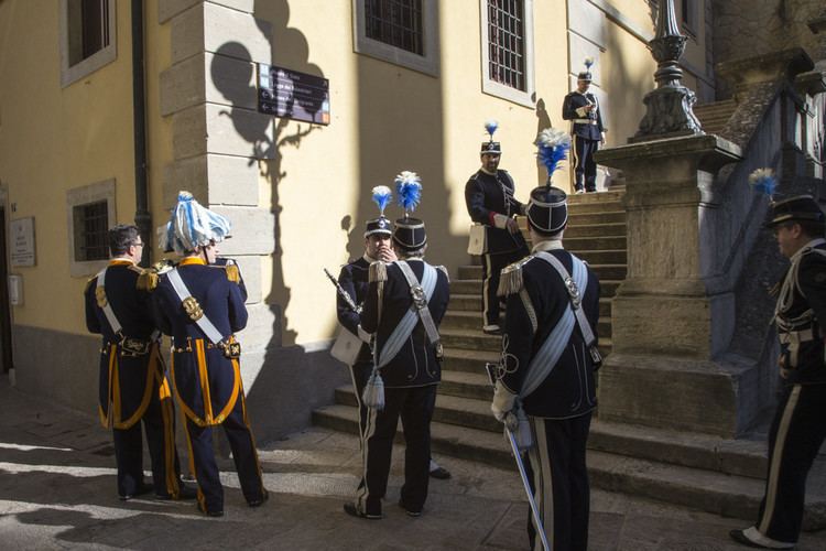 Military of San Marino San Marino Change of the Captains Regent Christian Fiore