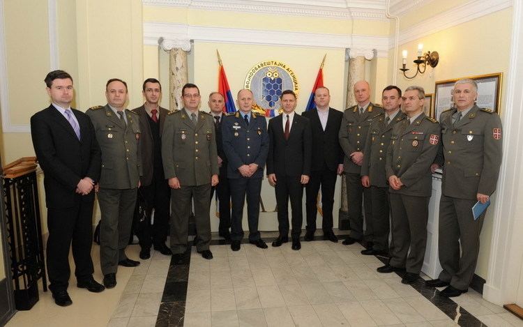 Military Security Agency Vojna Akademija Beograd Polaznici VSBO posetili VBA i VOA