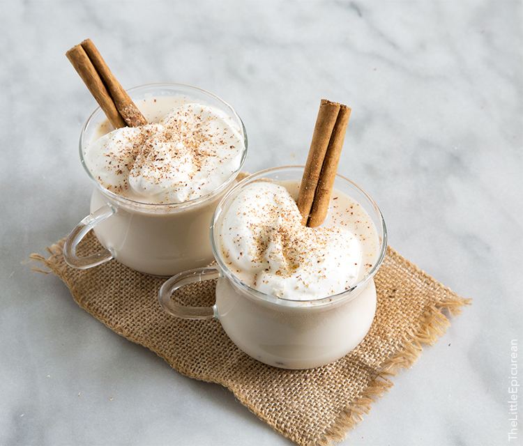 Milk punch Milk Punch Spiced Milk with Whiskey The Little Epicurean