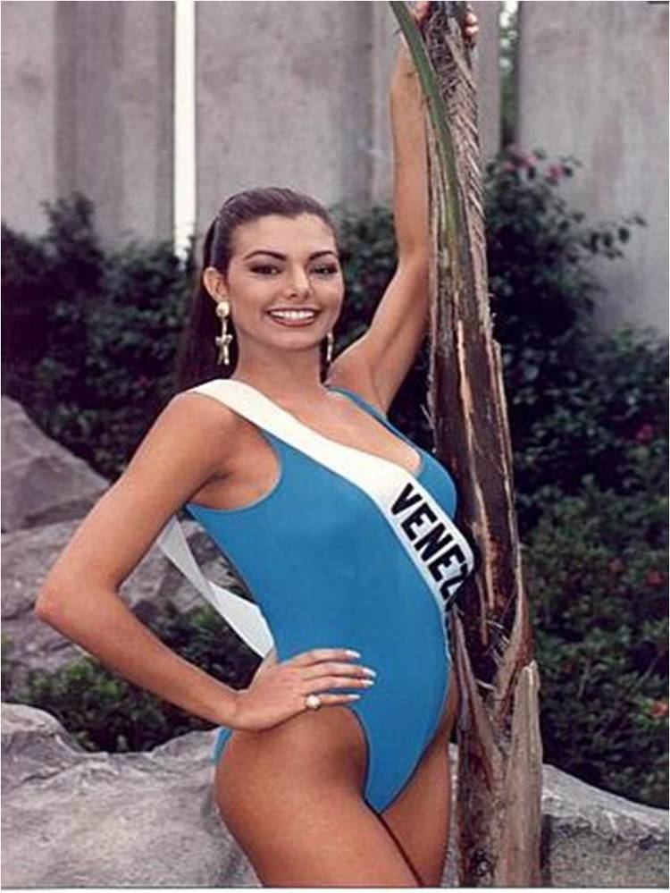 Milka Chulina MONARCAS DE VENEZUELA Miss Venezuela 1992 Milka Chulina