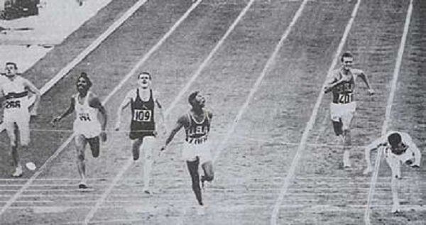 Milkha Singh Finishing Fourth In 400 m Race In 1960 Rome Olympics
