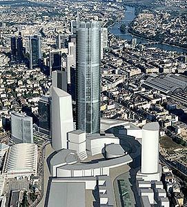 Millennium Tower (Frankfurt) wwwthehighrisepagesdehhkarteiffmmillejpg