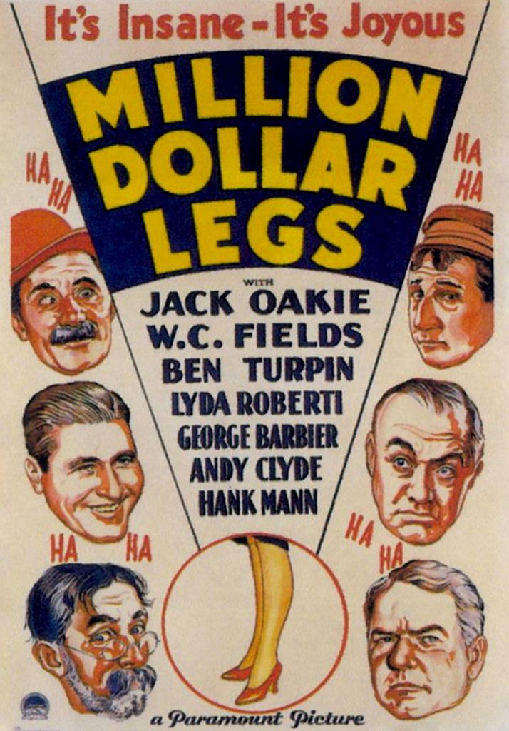 Million Dollar Legs (1932 film) Million Dollar Legs 1932
