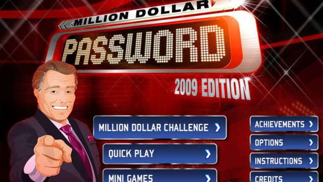 Million Dollar Password Million Dollar Password 2009 Edition macgamestorecom