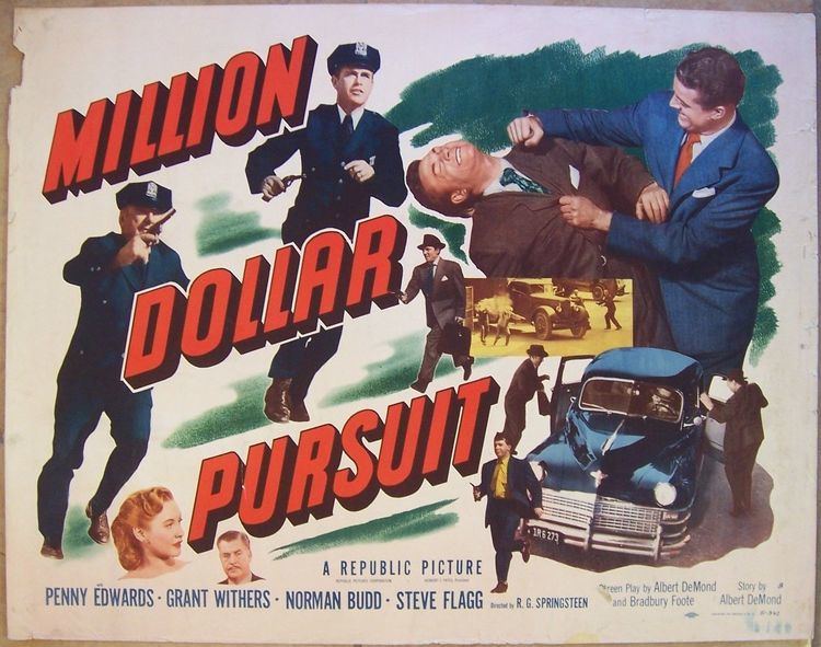 Million Dollar Pursuit Million Dollar Pursuit Penny Edwards Grant Withers 1951 Hs Movie