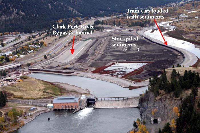 Milltown Reservoir Superfund Site Montana Earth Science Picture of the Week