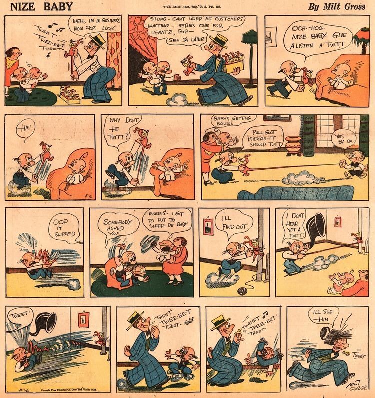 Milt Gross Screwball Comics Why Dont He Twitt An Insane 1928 Milt Gross Nize