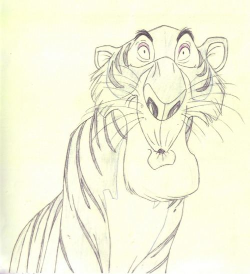 Milt Kahl The Jungle Book Shere Khan by Milt Kahl Walt Disney Animation