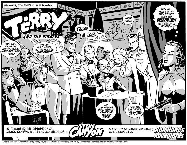 Milton Caniff Tribute to Milton Caniff