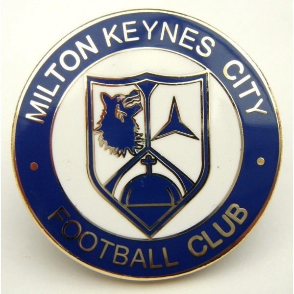 Milton Keynes City F.C. Milton Keynes City FC Enamel Pin Badge