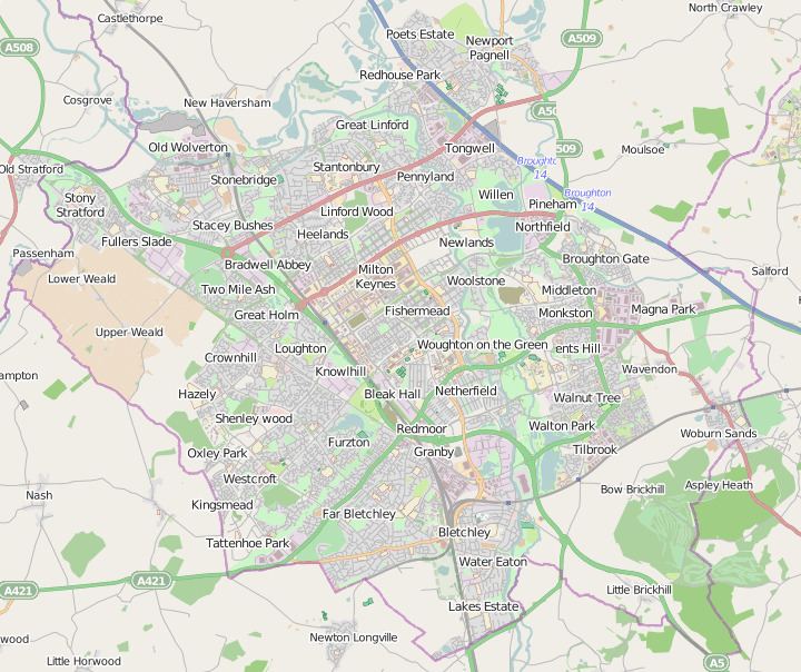 Milton Keynes urban area