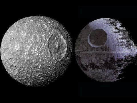 Mimas (moon) Saturn39s Death Star Moon Mimas May Contain Life YouTube