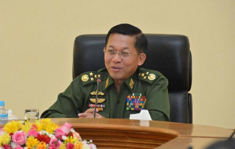 Min Aung Hlaing Senior General Min Aung Hlaing says army will respect election