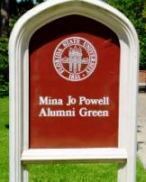 Mina Jo Powell Alumni Green