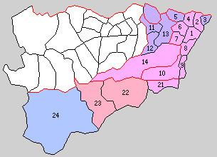 Minamikanra District, Gunma