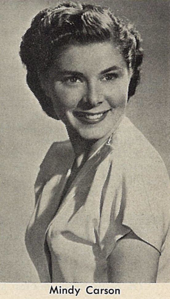 Mindy Carson Singer TV Host Mindy Carson 1950 Published in Quick wee Flickr