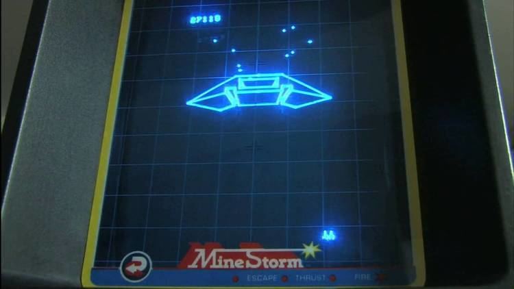 Mine Storm Classic Game Room HD MINE STORM for Vectrex review YouTube
