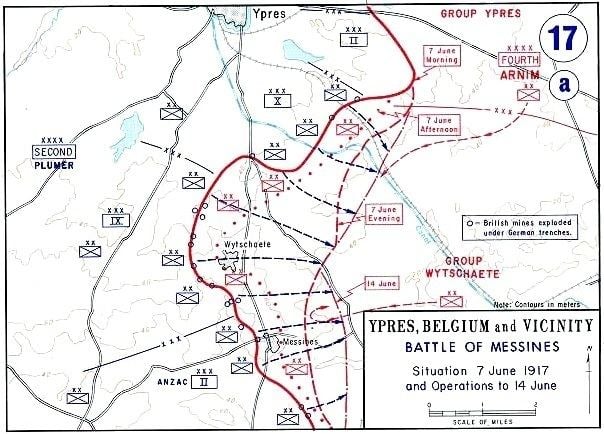 Mines in the Battle of Messines (1917)
