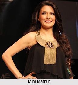 Mini Mathur Mathur Indian TV Anchor