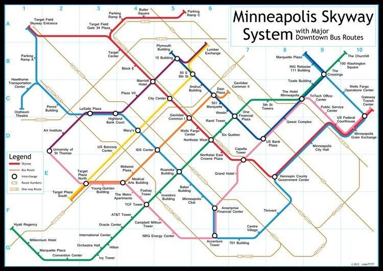 Minneapolis Skyway System Explore Minneapolis Skyways Explore MPLS