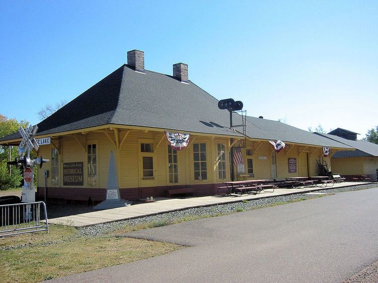 Minneapolis, St. Paul and Sault Ste. Marie Depot (Moose Lake, Minnesota)