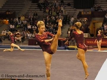 Minnesota Golden Gophers women's gymnastics Picture Perfect Gymnastics 2009 Michigan by Hopes and Dreams