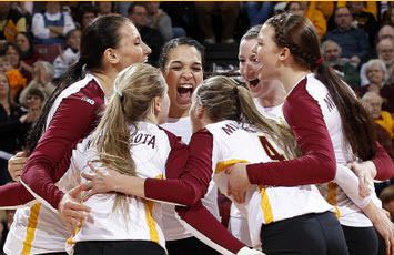 Minnesota Golden Gophers women's volleyball Point U Boosters Minnesota Gophers Volleyball Supporting the