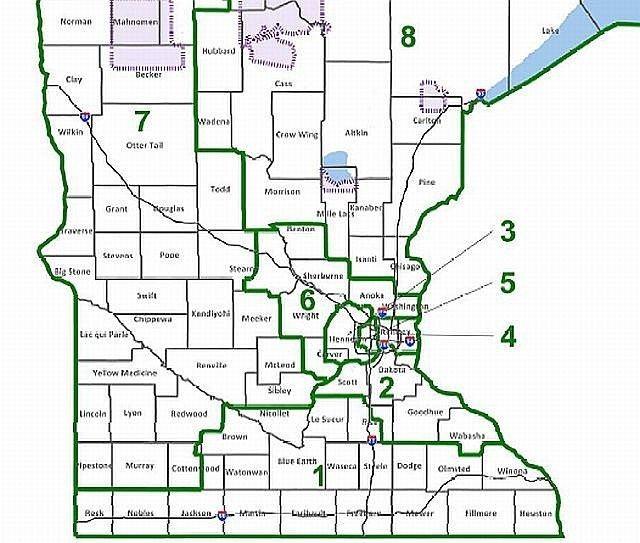 Minnesota's 6th congressional district of polls on Tuesday Secretary of State Mark Ritchie
