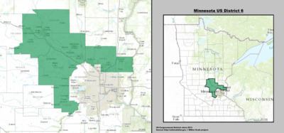 Minnesota's 6th congressional district Minnesota39s 6th congressional district Wikipedia