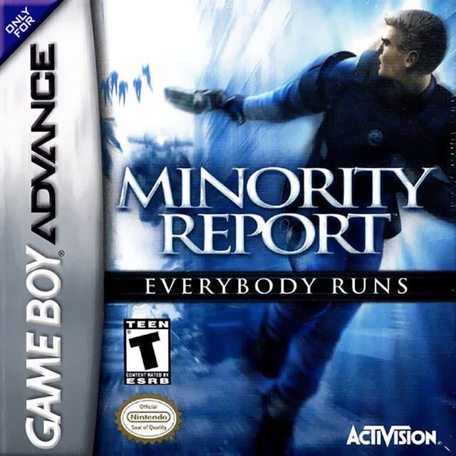 Minority Report: Everybody Runs Minority Report Everybody Runs Box Shot for Game Boy Advance GameFAQs