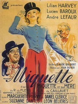 Miquette (1940 film) movie poster