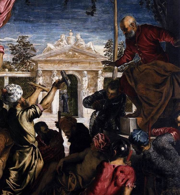 Miracle of the Slave (Tintoretto) FileJacopo Tintoretto The Miracle of St Mark Freeing the Slave