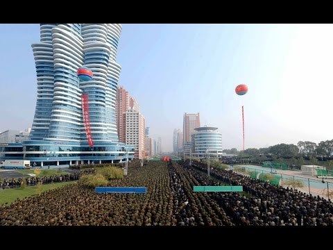Mirae Scientists Street Mirae Scientists Street Completed in Pyongyang YouTube