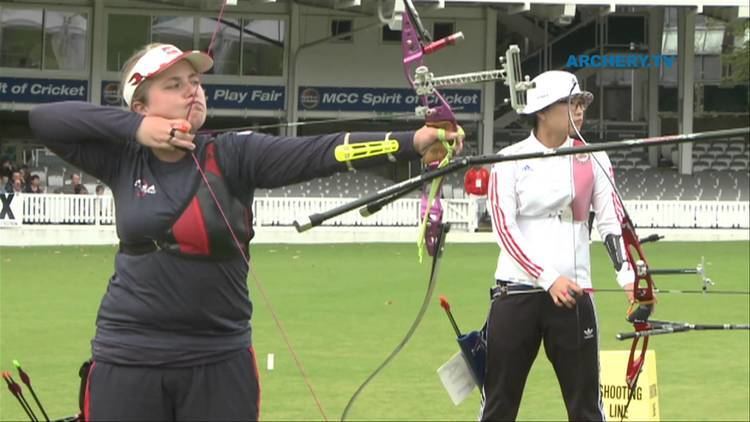 Miranda Leek Ind Match 14 W1 London Archery Classic Olympic Test