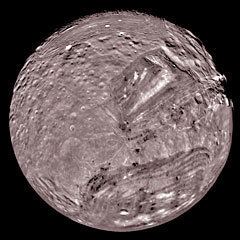 Miranda (moon) Miranda moon of Uranus The Solar System on Sea and Sky