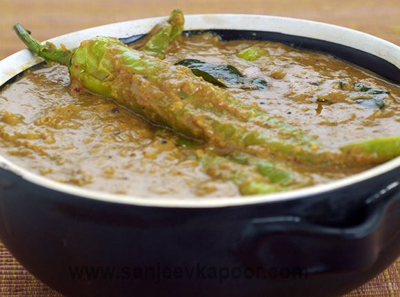 Mirchi ka salan How to make Mirchi Ka Salan recipe by MasterChef Sanjeev Kapoor