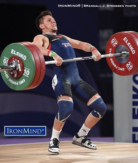 Mirco Scarantino Italy Strikes Gold at the European Weightlifting Championships