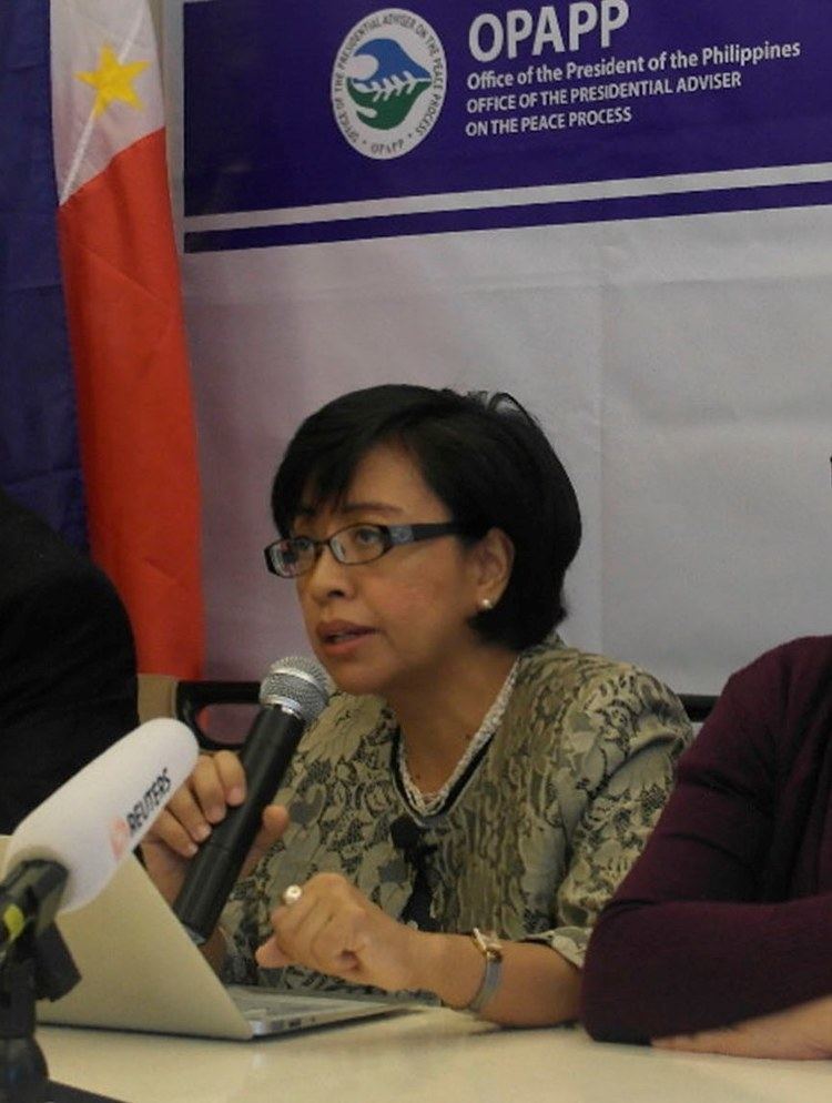 Miriam Coronel-Ferrer Ferrer thanks Marcos for Mindanao consultation on BBL