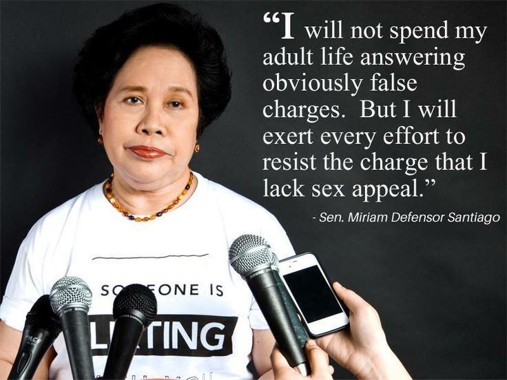 Miriam Defensor Santiago Why Miriam Santiago Is The Philippiness Most Qualified And Beloved